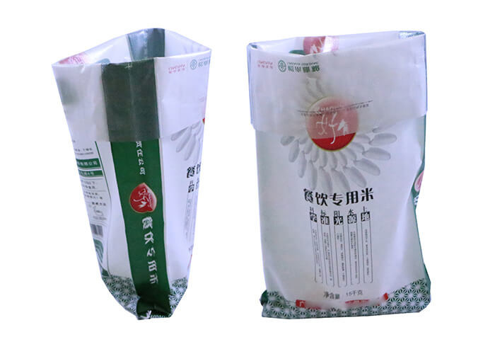 Animal Feed Packaging Bags , Bopp Laminated 15Kg Dog Food Bags